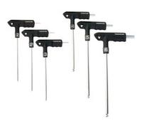 Topeak Outil T Handle Duohex Wrench Set – Noir/Argenté