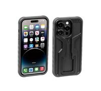 Topeak Handyhülle RideCase, Kompatibel mit Apple iPhone 14 Pro, Schwarz Grau, ohne Halterung, 15800646