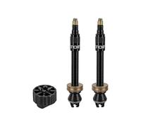 Topeak Kit de valves TurboFlow 45 mm Presta doré et noir