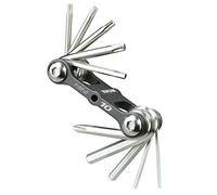 Topeak Mini 10 Multi Outils Adulte Unisexe, Argent, Taille Unique