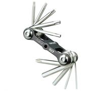 Topeak Multi-outil Mini 10 – 10 outils – Argent, Taille unique