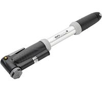 Topeak Mini Dual G Pompe avec manomètre Mixte Adulte, Noir/Argent