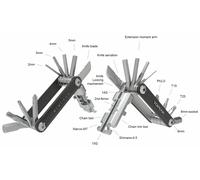 Topeak Mini P20 Multi-Outils