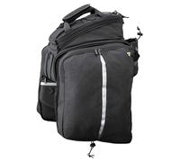Topeak MTS TrunkBag DXP 2.0 Sac de vélo résistant à l'eau, se Fixe à Un Porte-Bagages avec Sangles, Noir
