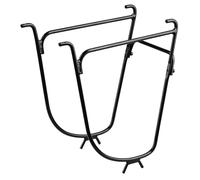 Topeak Mtx Dual Side Frame Ii Pannier Rack Argenté Black