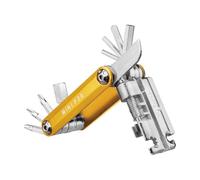 Topeak Outil multifonction Mini P20 – 20 fonctions – Doré avec étui