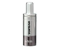 Topeak Nano TorqBox 4 Douille dynamométrique Adulte Unisexe, Noir, 4 Nm