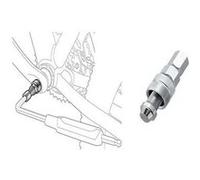 TOPEAK Universal Crank Puller Kit Outillage, 12 x 6.3 x 2.5 cm, Noir