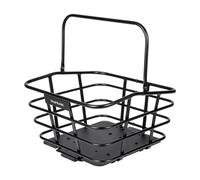 Topeak Panier Avant/arrière Urban Basket DX (18 L) avec raccord MTX QuickTrack 2.0, Noir