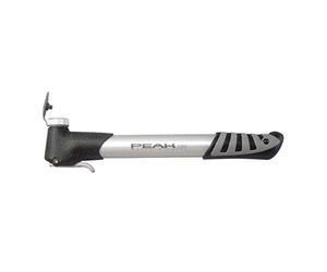 Topeak Peak DX II Mini Pompe Argent