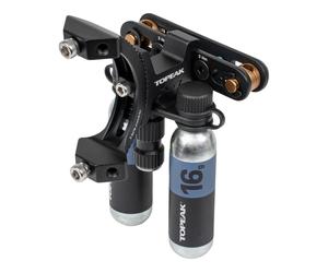 Topeak Porte-bidon Tri-BackUp Elite 2 avec pompe Nano AirBooster noir