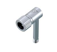 Topeak Adaptateur de valve Pressure-Rite Presta Argent
