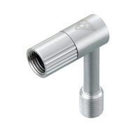 Topeak Adaptateur de valve Pressure‑Rite – Schrader – Gris