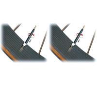 Topeak Presta Prolongateur de Valve pour Hommes, Noir, Taille Unique (Lot de 2)