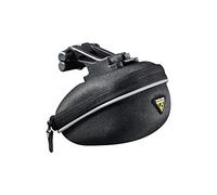 Topeak Pro Pack Sac de Selle Mixte, Black/Silver, Taille S