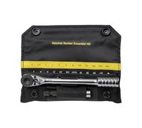 Topeak Ratchet 15400217 Rocket Essential HD Acier/Nylon Noir/Jaune Max 60 Nm liquet compacte pour vélo 13 x 5,2 x 2,5 cm