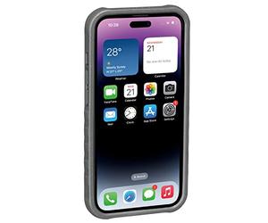 Topeak RideCase Étui de téléphone Portable Unisexe pour Adulte Noir/Gris 15,4 x 7,9 x 3 cm