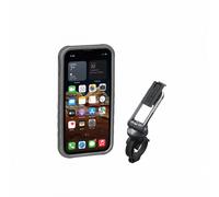 Topeak Housse pour smartphone Ridecase iPhone 13 Mini Unisexe Adulte Noir/Gris