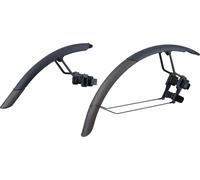 Topeak Tetrafender R1 & R2 Mudguard Set Argenté Black
