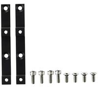 Topeak Alt Mounts Support de Cage à Position Alternative Mixte, Noir, 10.8 x 1.2 x 9 cm / 4.3” x 0.5” x 3.5”