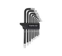 Topeak T-Torx 15400220 SNCM-V Jeu de 9 clés en acier/plastique Noir/jaune Taille