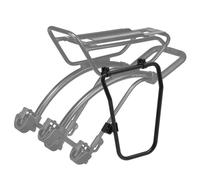Topeak Tetrarack Side Frame Pannier Rack Argenté Black