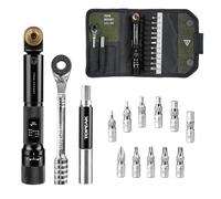 Topeak Torq Rocket MiniX ynamométrique réglable 1-6 Nm avec 11 embouts et mallette de transport