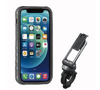 Topeak RideCase Housse de Protection pour iPhone 12 Pro Max avec Support Téléphone - Noir/Gris taille unique