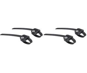 Topeak Versa Mount (2pcs) Colliers de Serrage Adulte Unisexe, Noir, Taille Unique (Lot de 2)