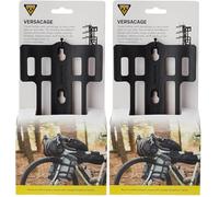 Topeak Versacage Porte Paquet Mixte, Noir, Ohne Federklappe (Lot de 2)