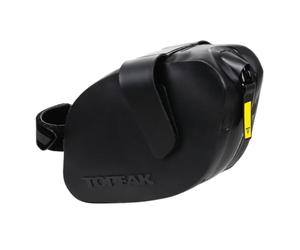 Topeak Weatherproof DynaWedge Strap Grande Sacoche de Selle de vélo, étanche, Noire, 0,6 l