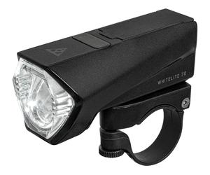 Topeak WhiteLite 70 phare avant avec homologation StVZO noir