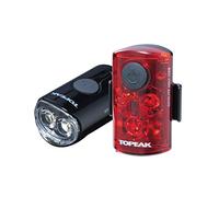 Topeak Whitelite Mini/Redlite Mini USB Combo d'éclairage pour vélo Noir