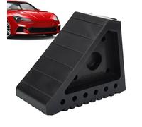 Topes De Rueda Para Aparcamiento De Coches- 19,5*10*15 Cm Calzos De Goma Seguros Apilables Compactos - Calzos Portátiles Para Ruedas | Para Maletero Camiones Autocaravana Remolque Vehículo Automotriz