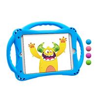 TopEsct Coque iPad Mini Enfant, Étui Antichoc pour iPad Mini 5/Mini 4/Mini 3/Mini 2/Mini 1(7.9 Pouces)，Protection Maximale, Très Résistante en Silicone(iPad Mini 5/4/3/2/1, Bleu)