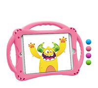 TopEsct Coque iPad Mini Enfant, Étui Antichoc pour Mini 5/4/3/2/1 (7.9 Pouces), Protection Maximale en Silicone Très Résistante (Rose)