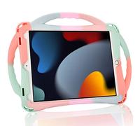 TopEsct Étui pour iPad 10.2 9{^>e<^} génération (2021)/8{^>e<^} génération (2020)/7{^>e<^} génération (2019), étui résistant aux chocs avec poignée et support, compatible avec iPad 7e/8e/9e génération