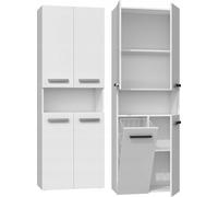 Topeshop NEL 1K DK BIEL Badezimmerschrank de Badezimmerschrank White