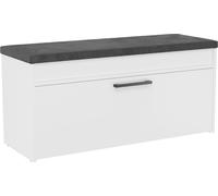 Topeshop parma szafka biel porte-chaussures fermé white