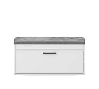 Topeshop Parma SZAFKA BIEL Shoe Organiseur Closed White