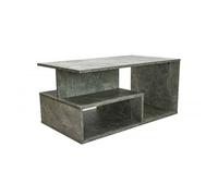 Topeshop Prima Beton Table À Café, Latérale Et De Salon Table Basse Forme Libre 1 Pieds