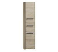 Armoire de salle de bains S43 - Chêne Sonoma - Moderne - 43-3 portes - 170x40x30 cm