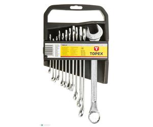 TOPEX 35D375 Kit de clés polygonales et de clés à fourches
