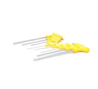 Topex 35d967 Lot de 8 clés Allen hexagonales avec manche en T, sous blister