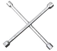 TOPEX Clé en croix pour voiture, Clé de roue pour changement de pneu, Croix de roue 17mm x19 mm x22 mm x13/16, Clé de roue professionnelle, Clé en croix de roue pour voiture