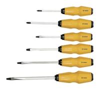 Topex 39d504 - Pack de 6 tournevis de coup