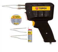 TOPEX Lötpistole 150W Lötset Lötgerät 230 V Noir Incl. Koffer