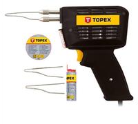 TOPEX Soudure Pistolet 150W Set Fer à Souder Avec Étain Pointes de Rechange