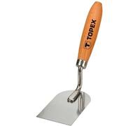 Topex - Truelle à Stuc 110x80 Mm En Acier Inoxydable - Pour Un Travail Précis