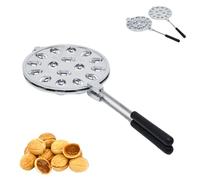 Topfann Moule à Biscuits en Forme de Noix, Poêle à frire gâteaux en Forme de Noix de cuisson pour la Plaque Gaz